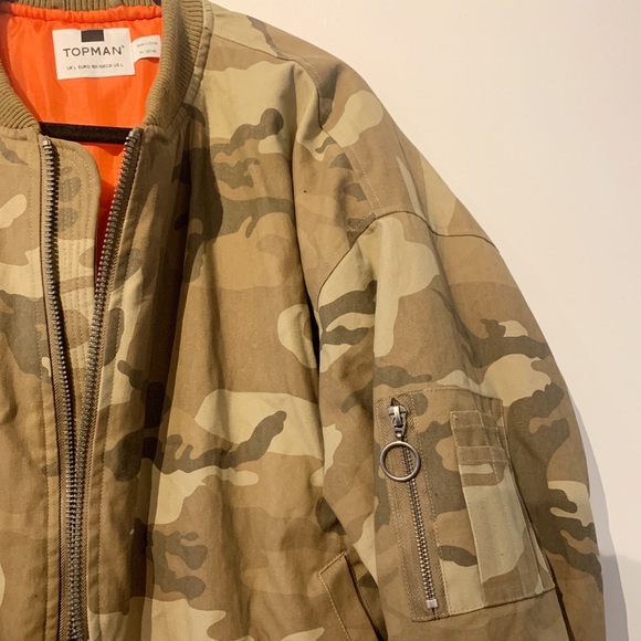 TOPMAM CAMO BOMBER JACKET - Picture 7 of 8